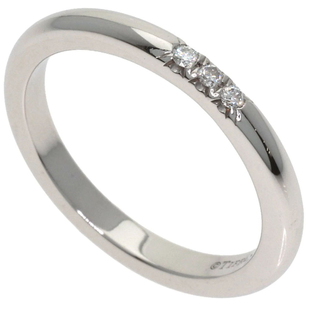 TIFFANY Silver Diamond Ring